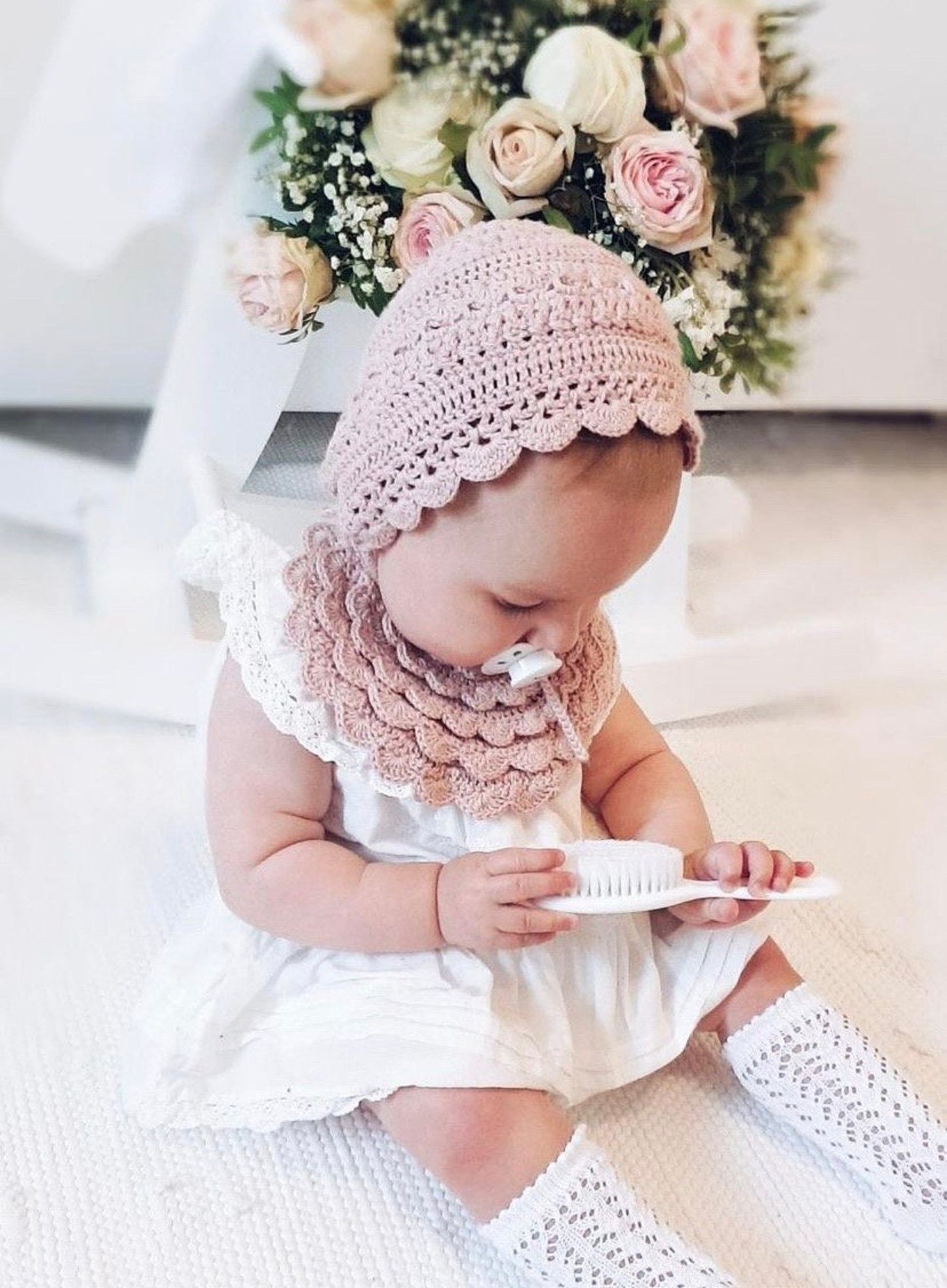 Baby Bonnet Crochet Pattern