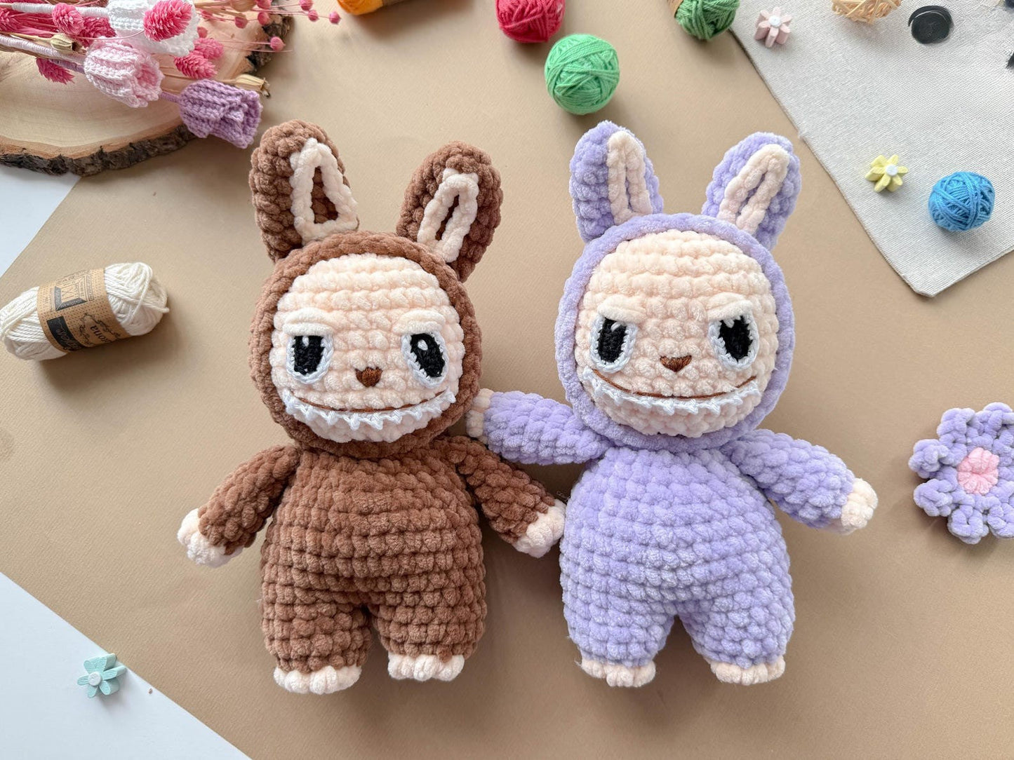 Labubu Plush Toy Crochet Pattern