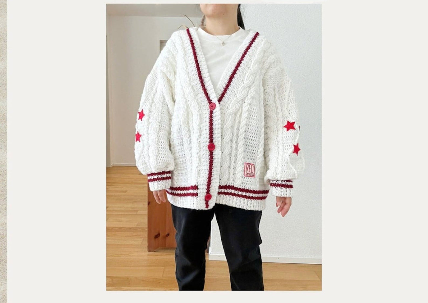 Star Cardigan Crochet Pattern