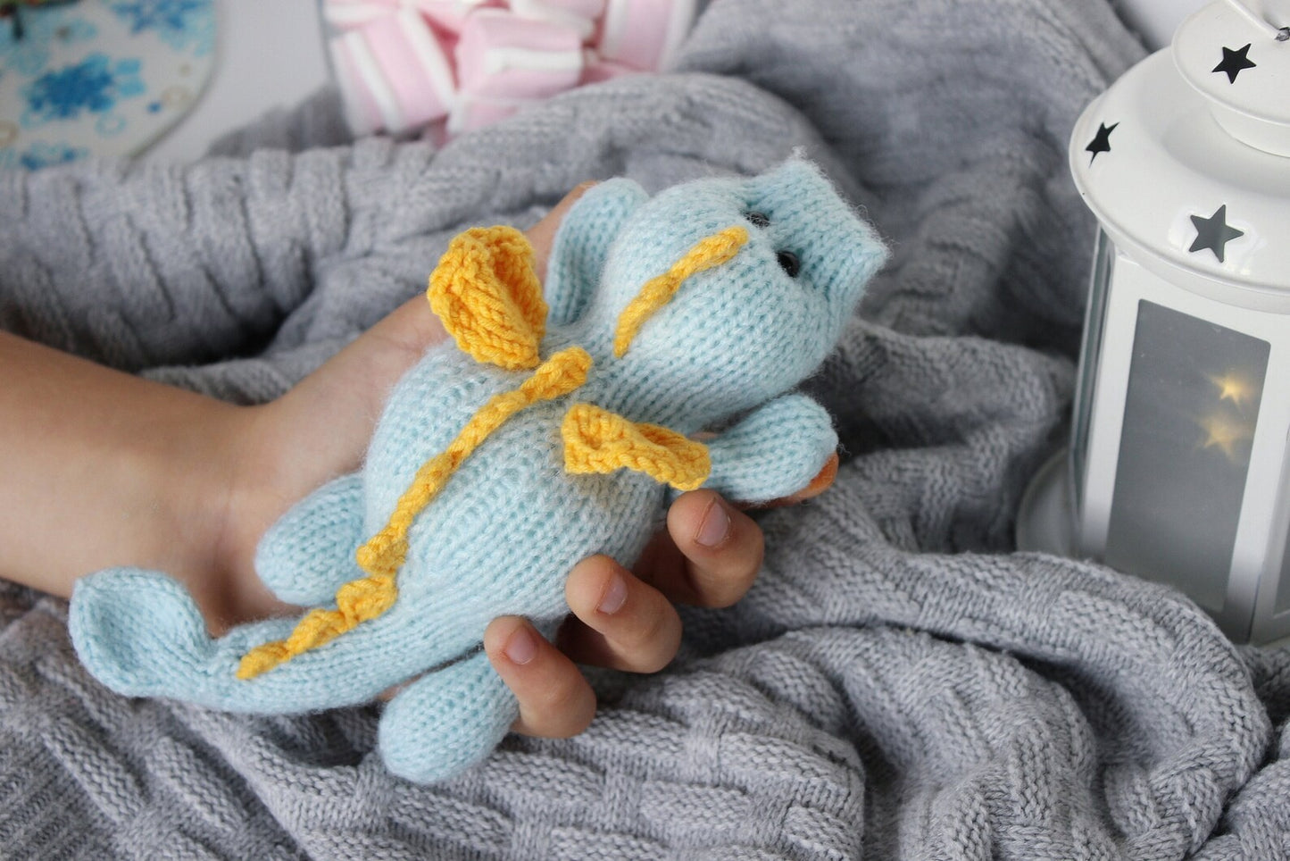 DRAGON knitting pattern