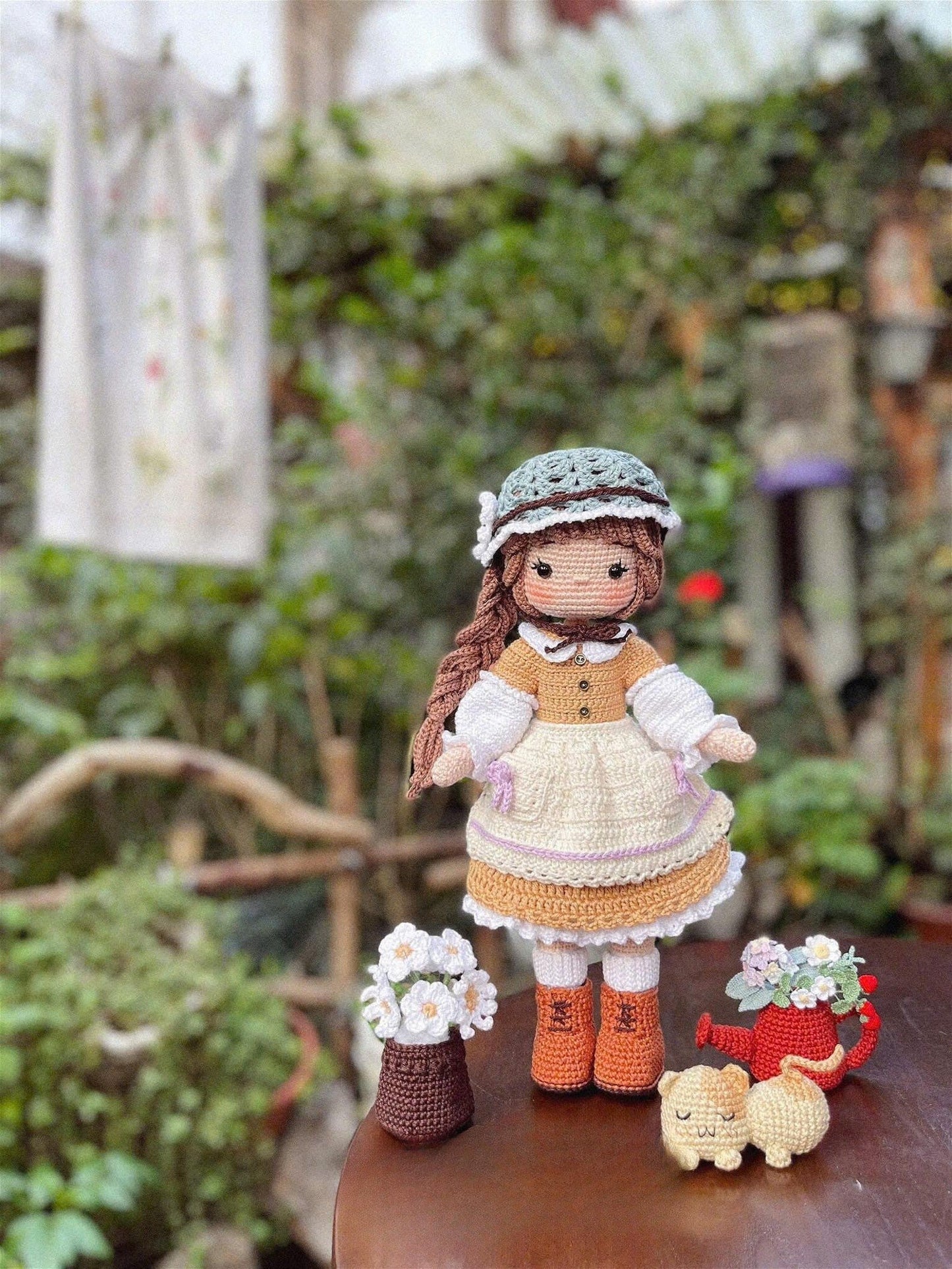 Daisy Doll Crochet Pattern