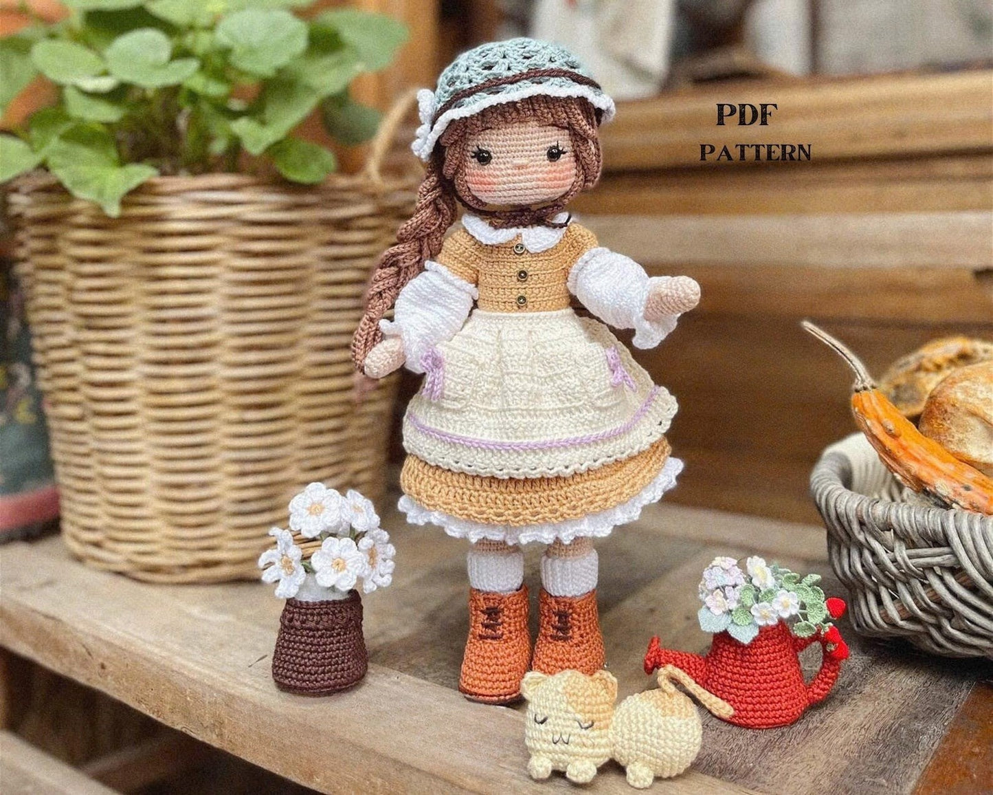 Daisy Doll Crochet Pattern