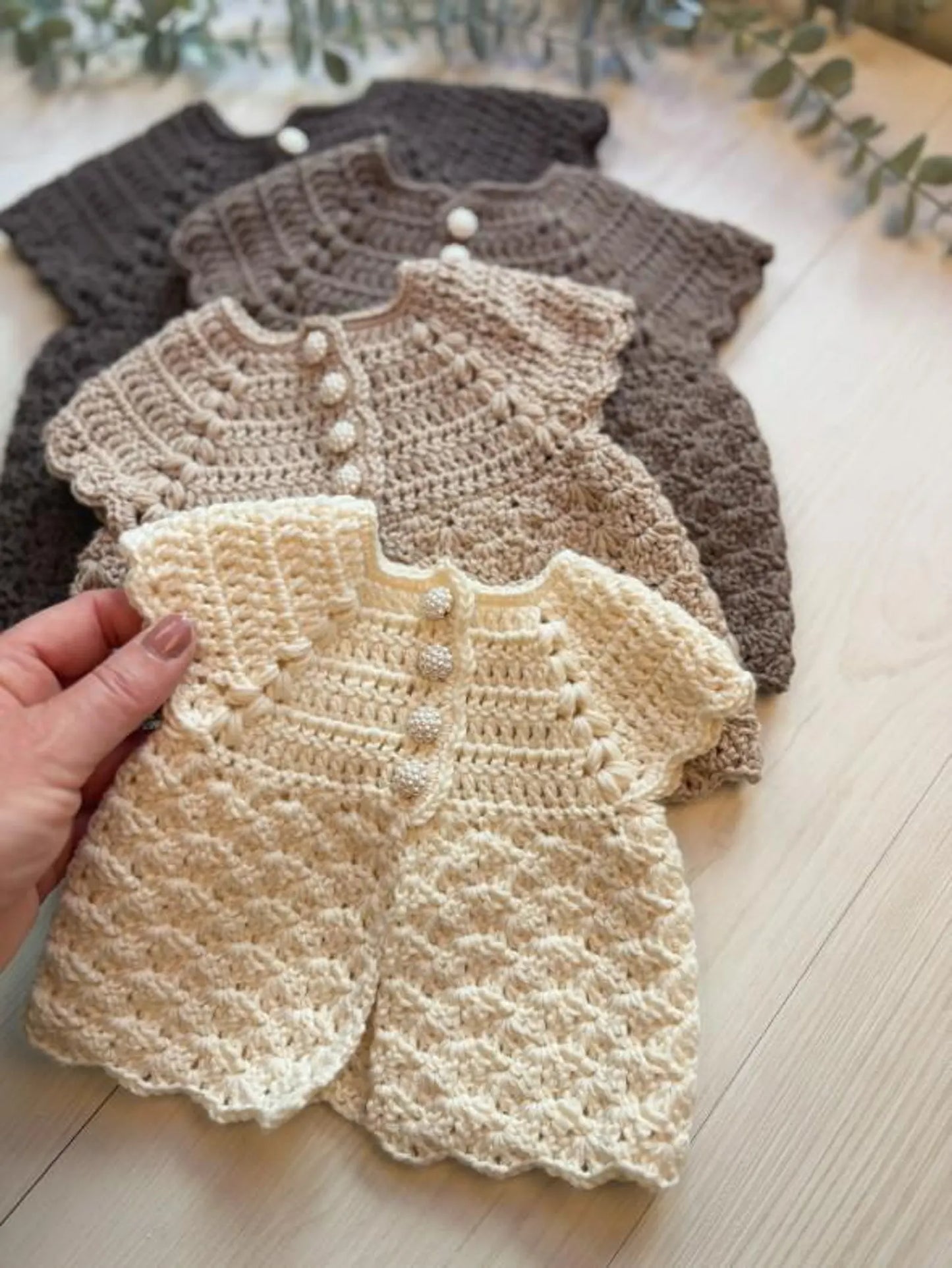 Baby Angel Vest Crochet Pattern
