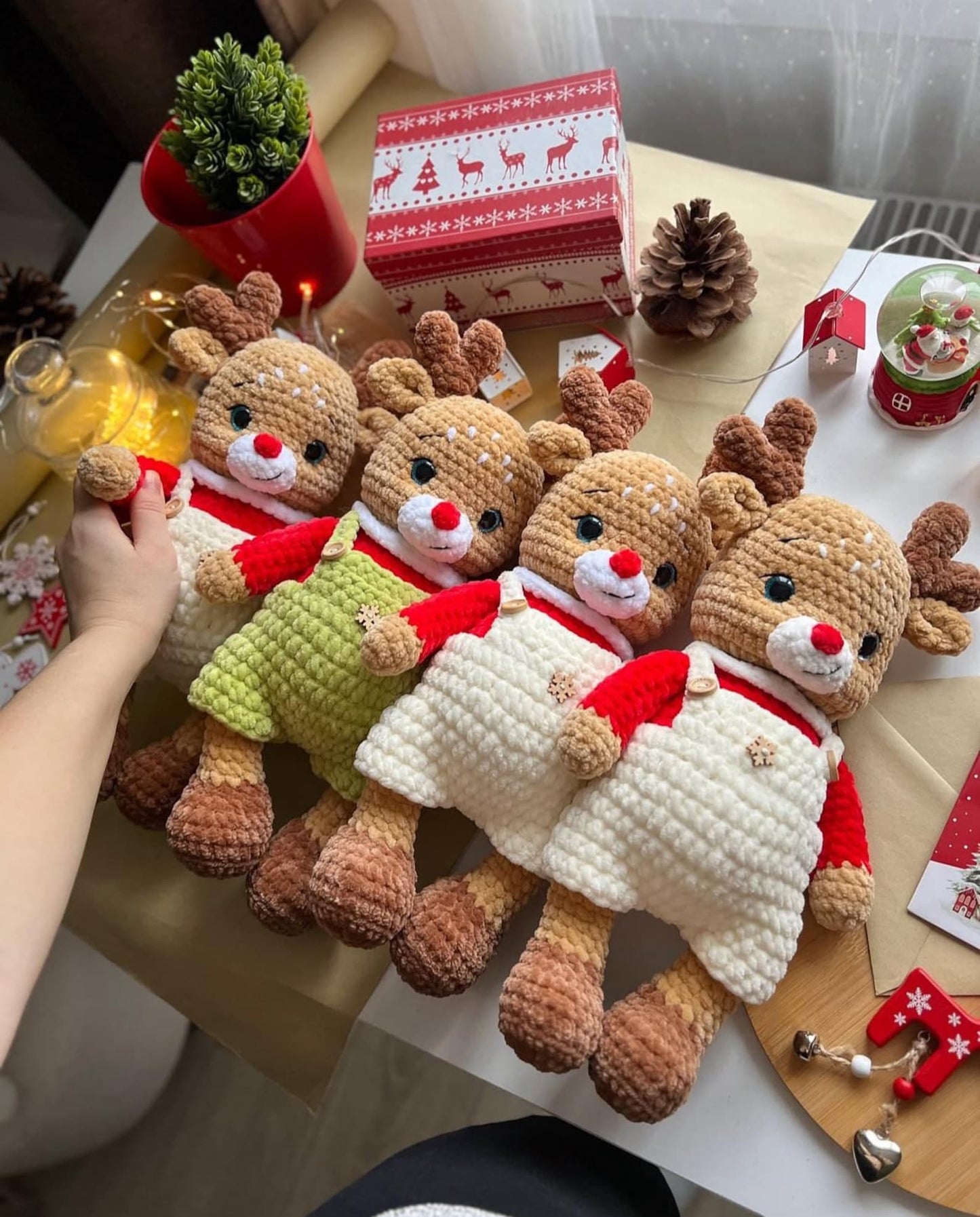 Christmas Reindeer Crochet Pattern