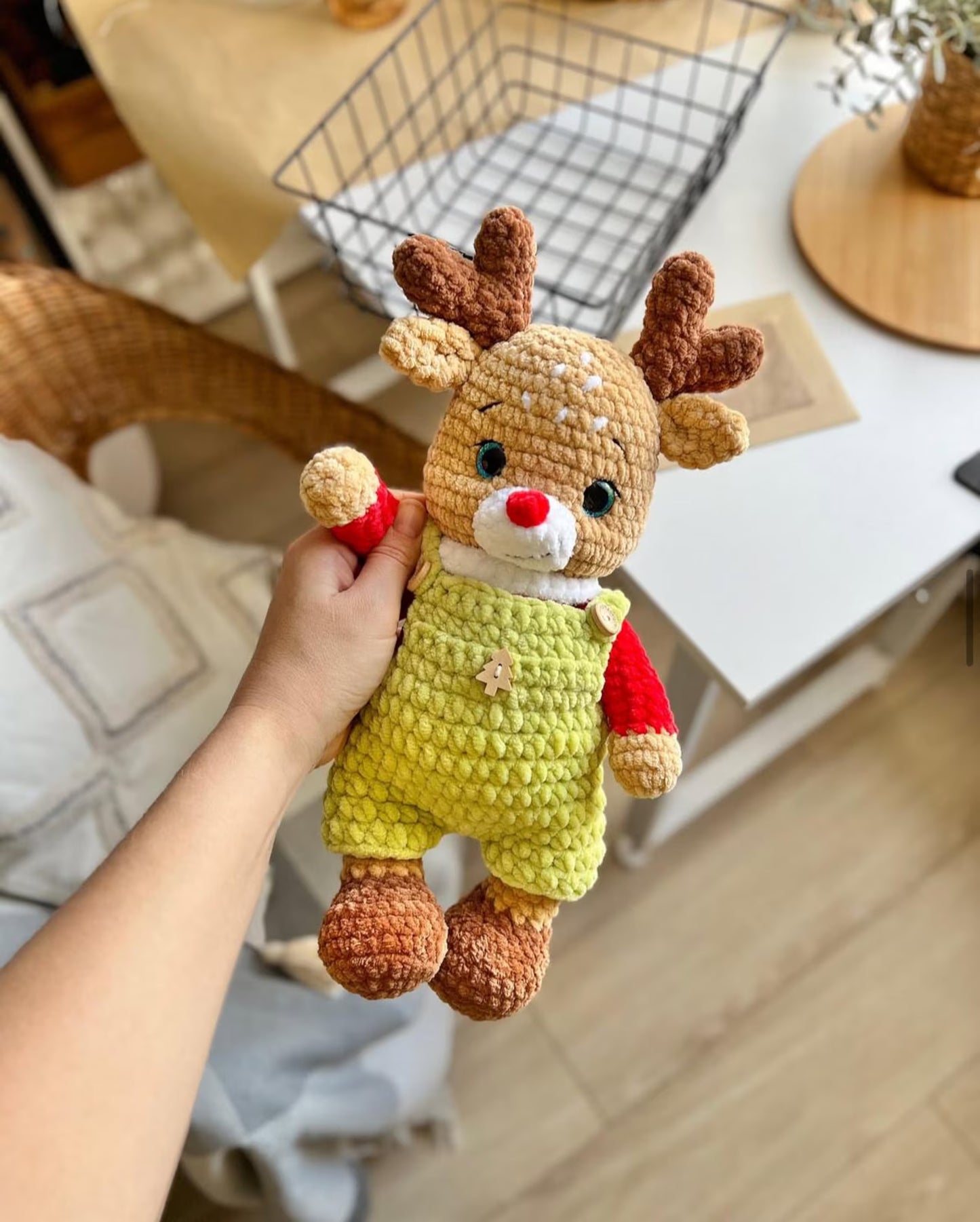 Christmas Reindeer Crochet Pattern