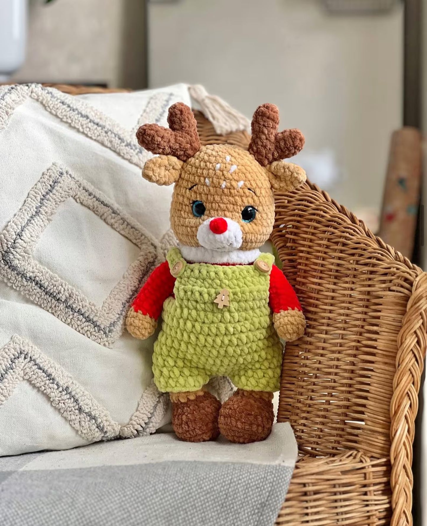 Christmas Reindeer Crochet Pattern
