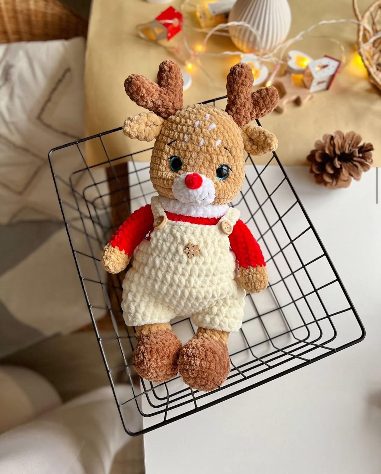 Christmas Reindeer Crochet Pattern