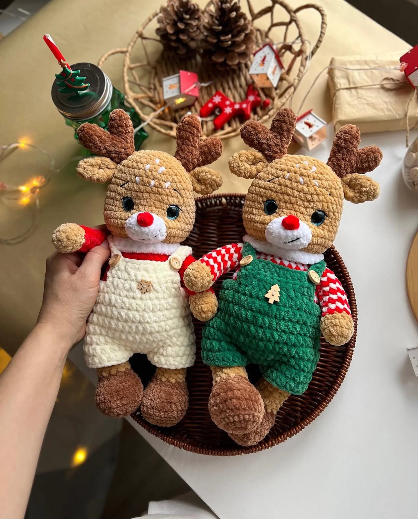 Christmas Reindeer Crochet Pattern