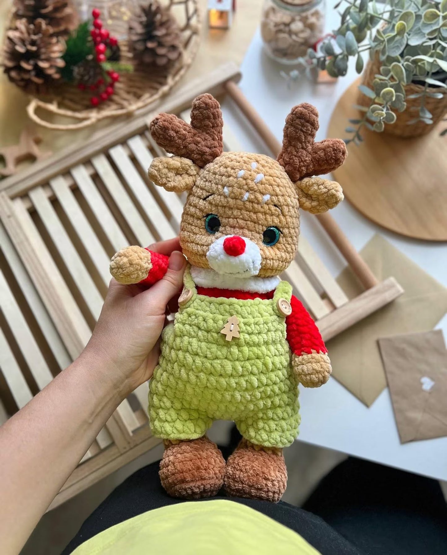 Christmas Reindeer Crochet Pattern