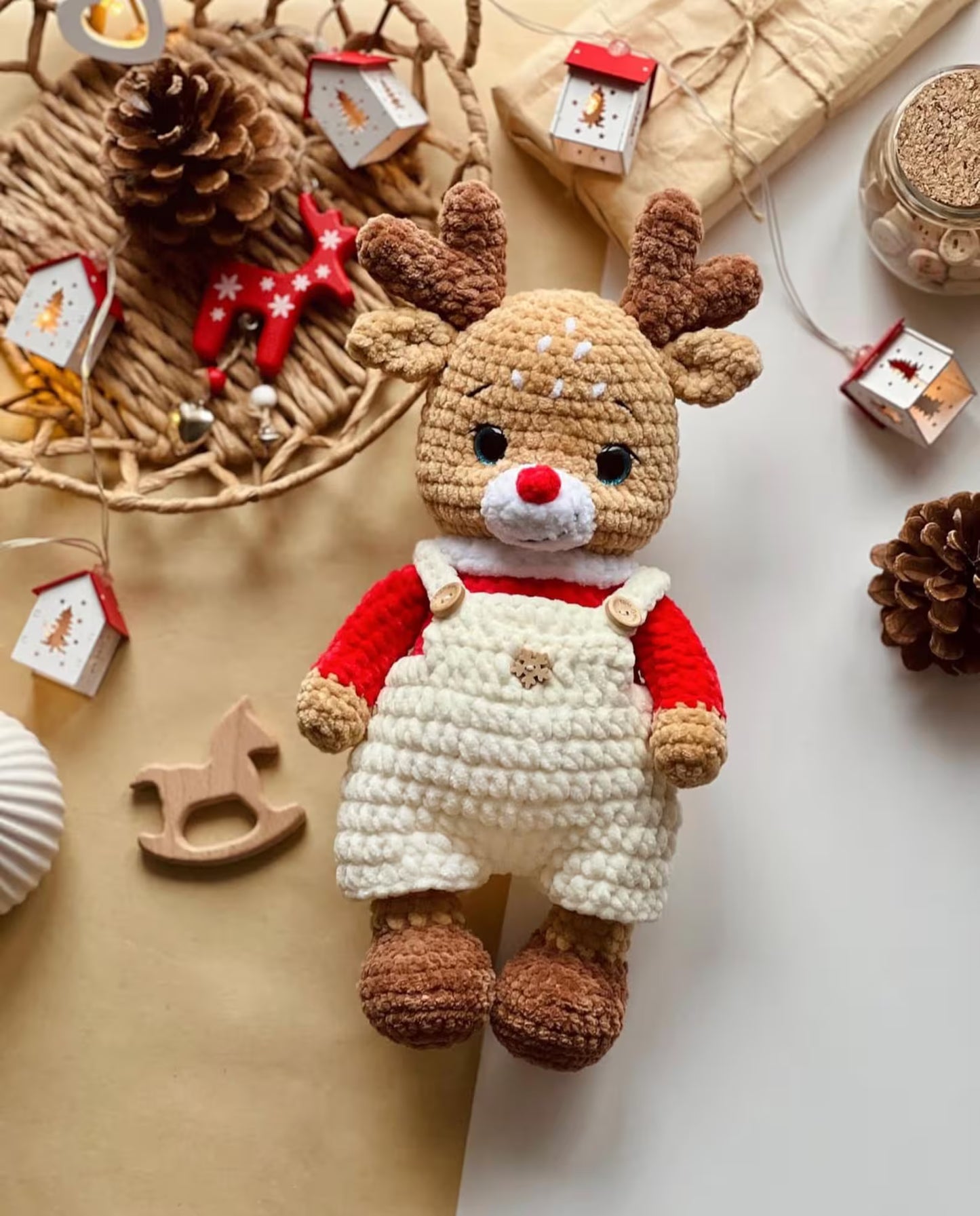Christmas Reindeer Crochet Pattern
