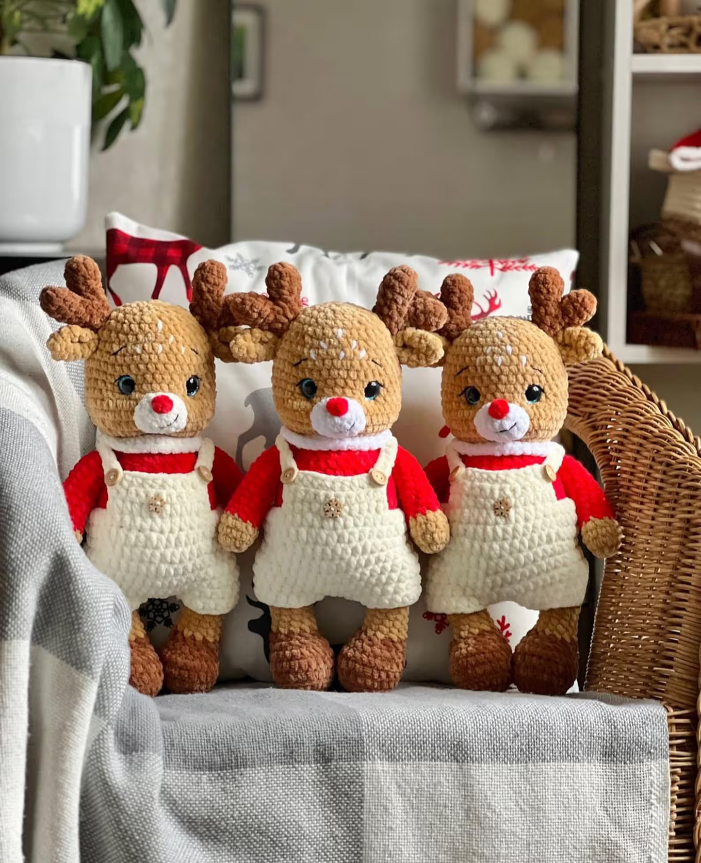 Christmas Reindeer Crochet Pattern