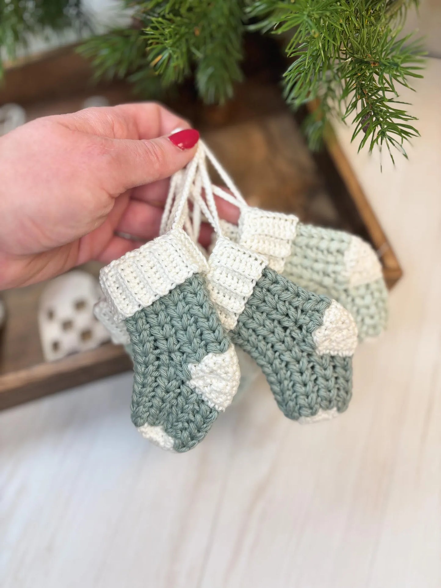 Joy Mini Stocking Crochet Pattern