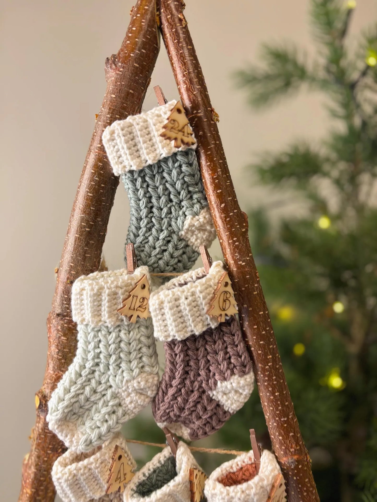 Joy Mini Stocking Crochet Pattern