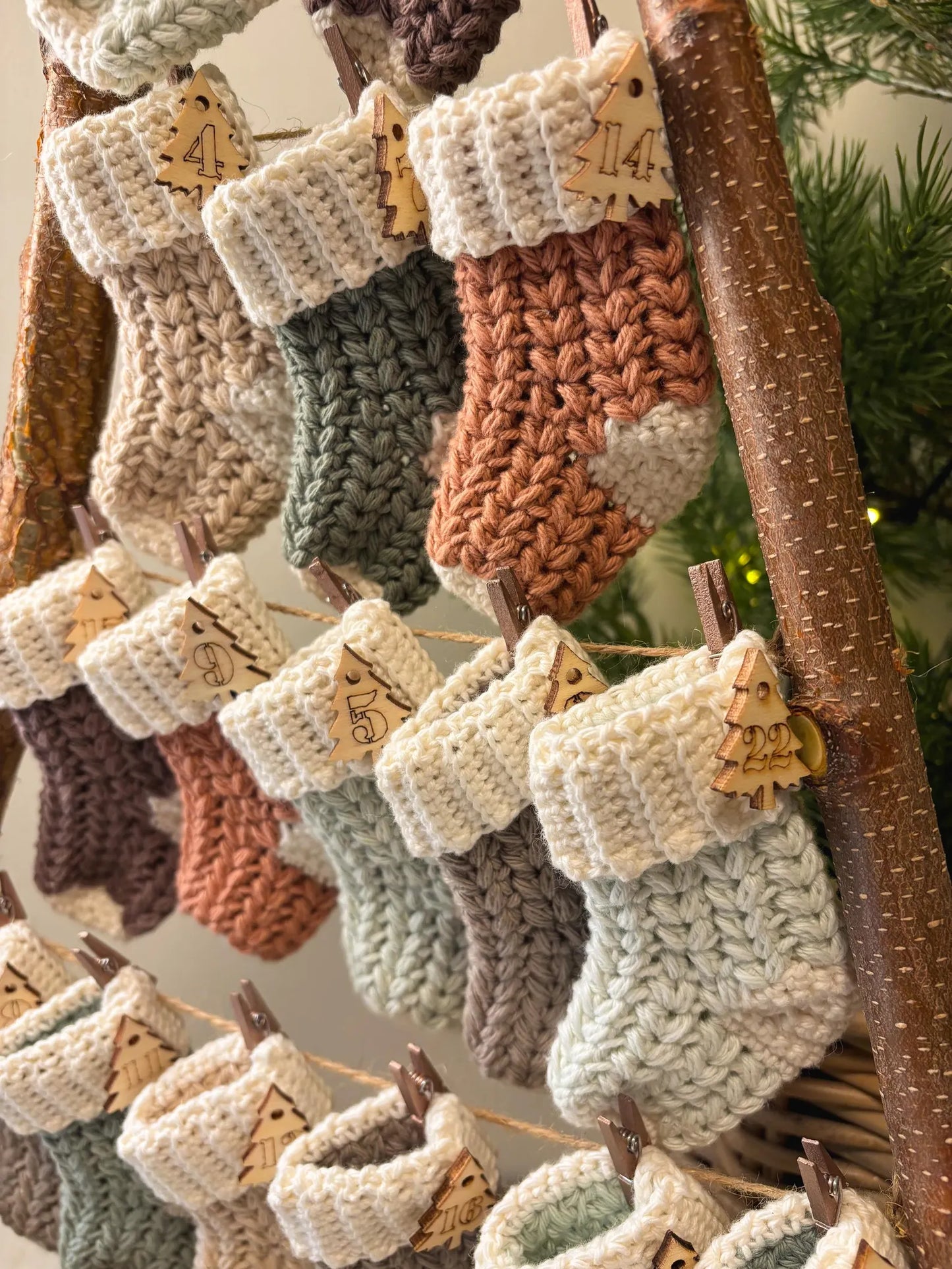 Joy Mini Stocking Crochet Pattern