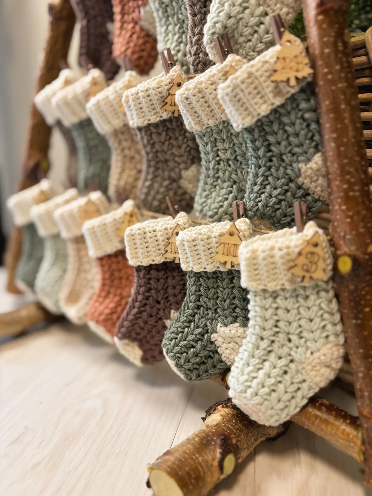 Joy Mini Stocking Crochet Pattern