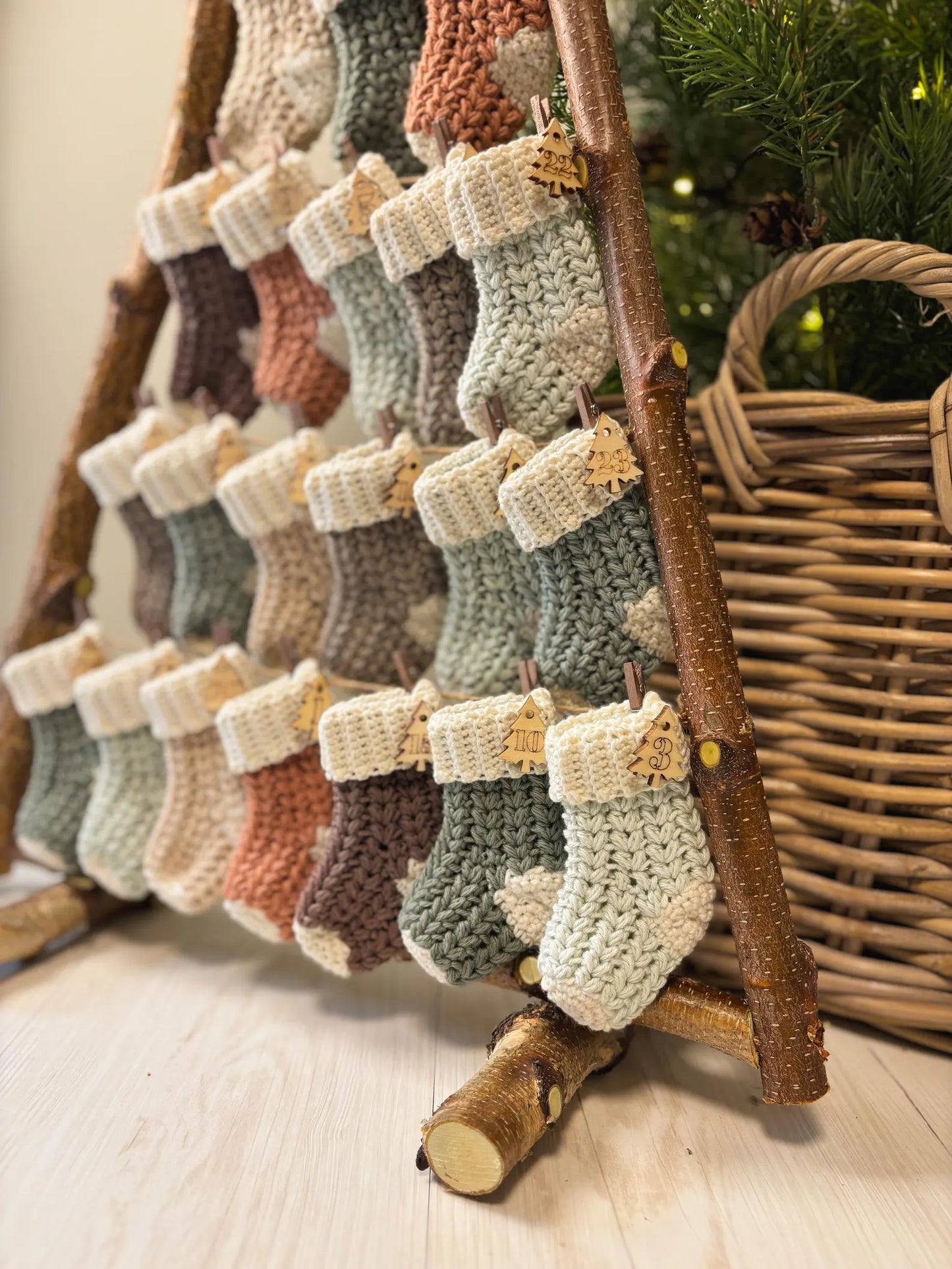 Joy Mini Stocking Crochet Pattern