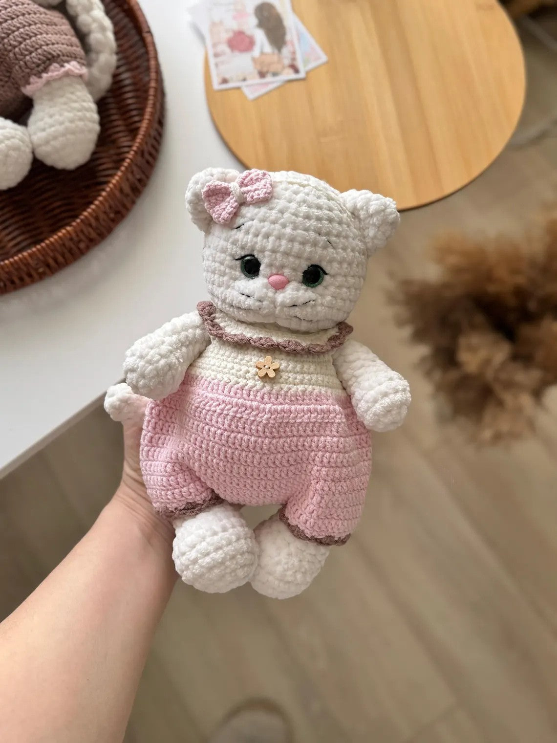 Plush Bunny & Cat Crochet Pattern