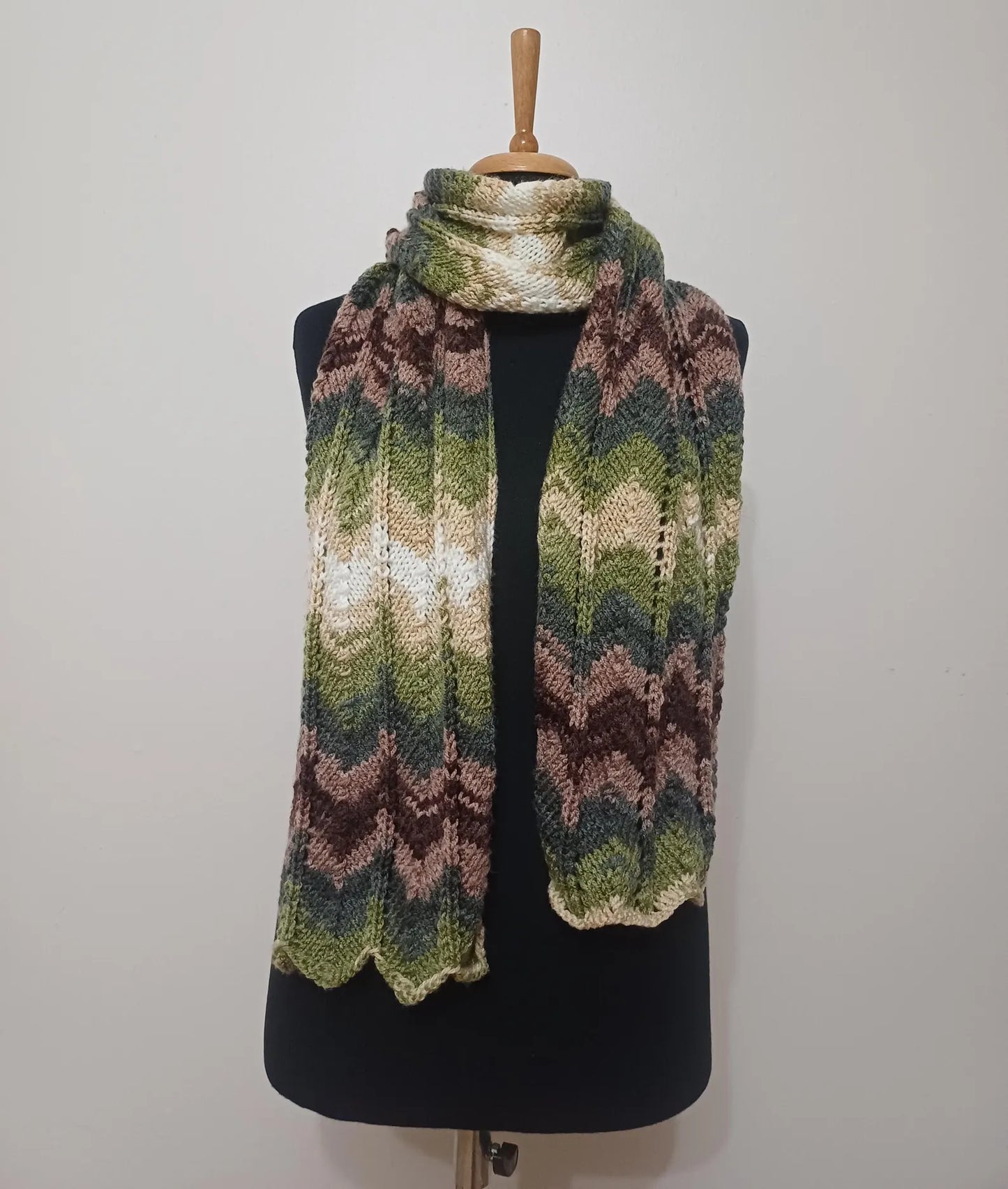 Chevron Scarf Knitting Pattern