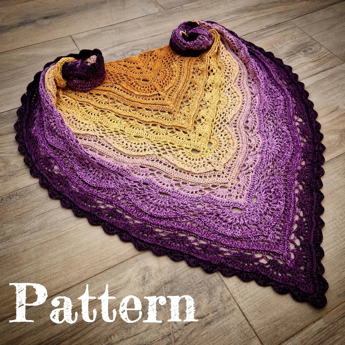 DarjeelingTea Shawl Crochet Pattern