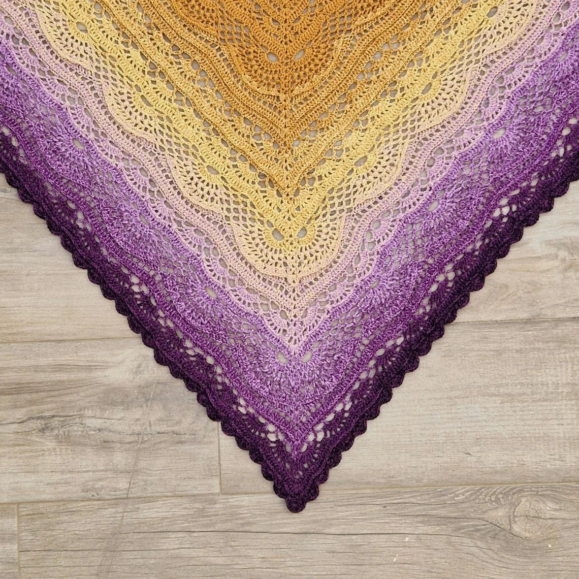 DarjeelingTea Shawl Crochet Pattern