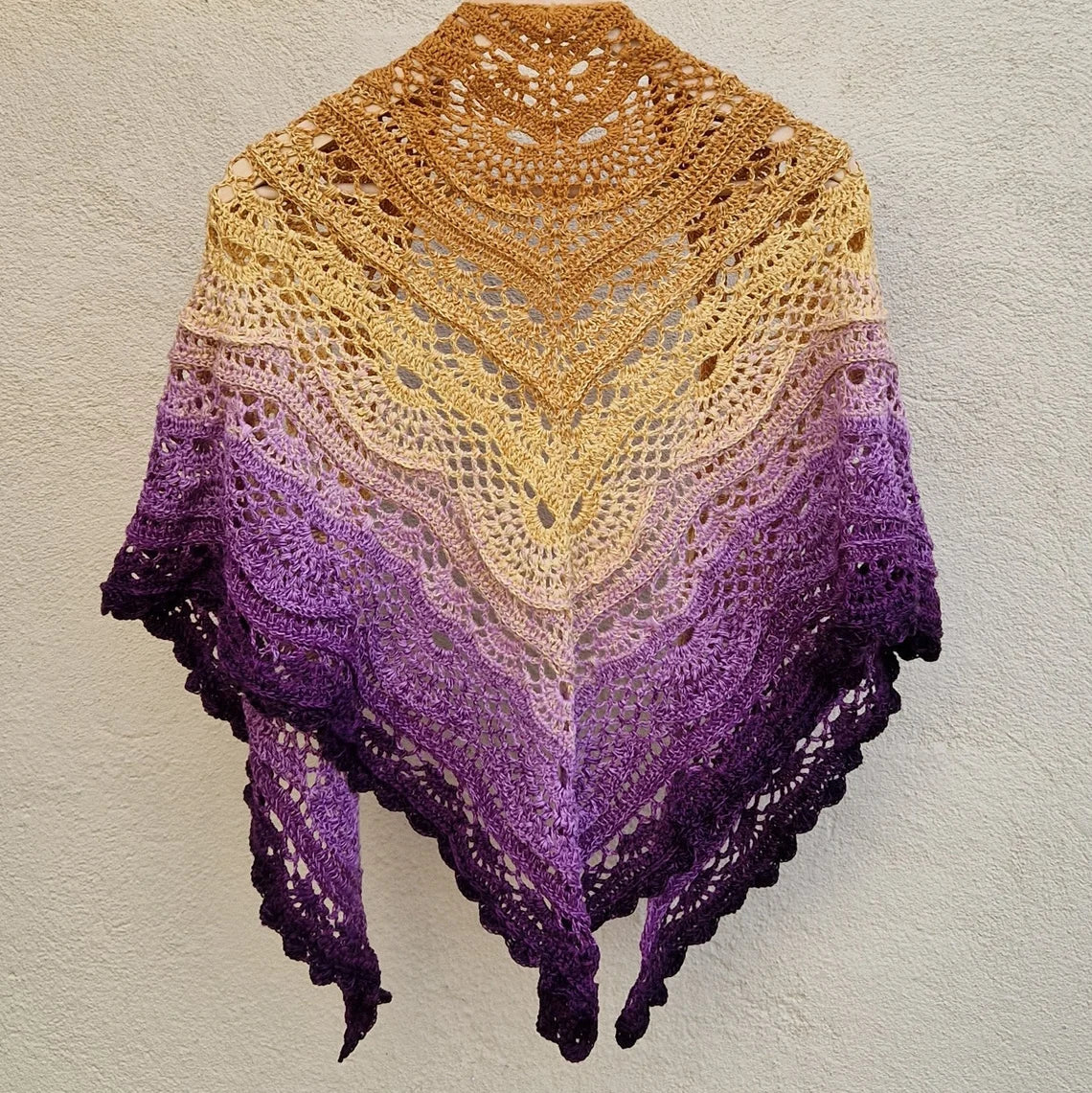 DarjeelingTea Shawl Crochet Pattern