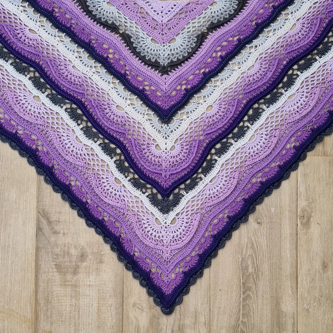 DarjeelingTea Shawl Crochet Pattern