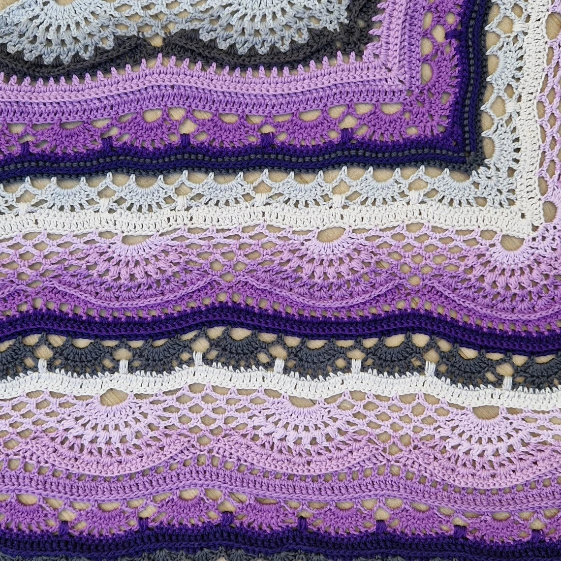 DarjeelingTea Shawl Crochet Pattern