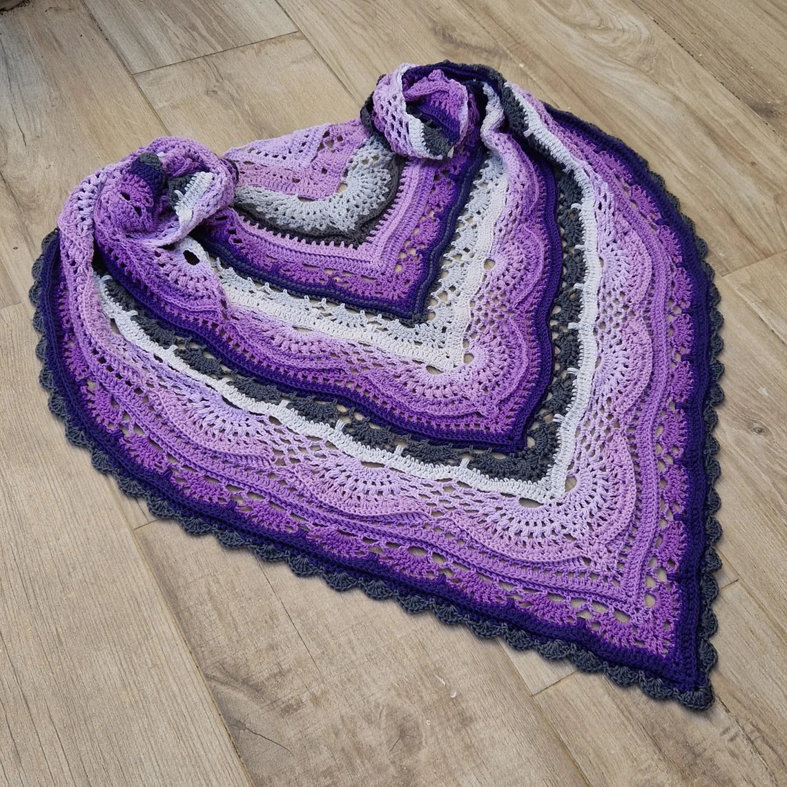 DarjeelingTea Shawl Crochet Pattern