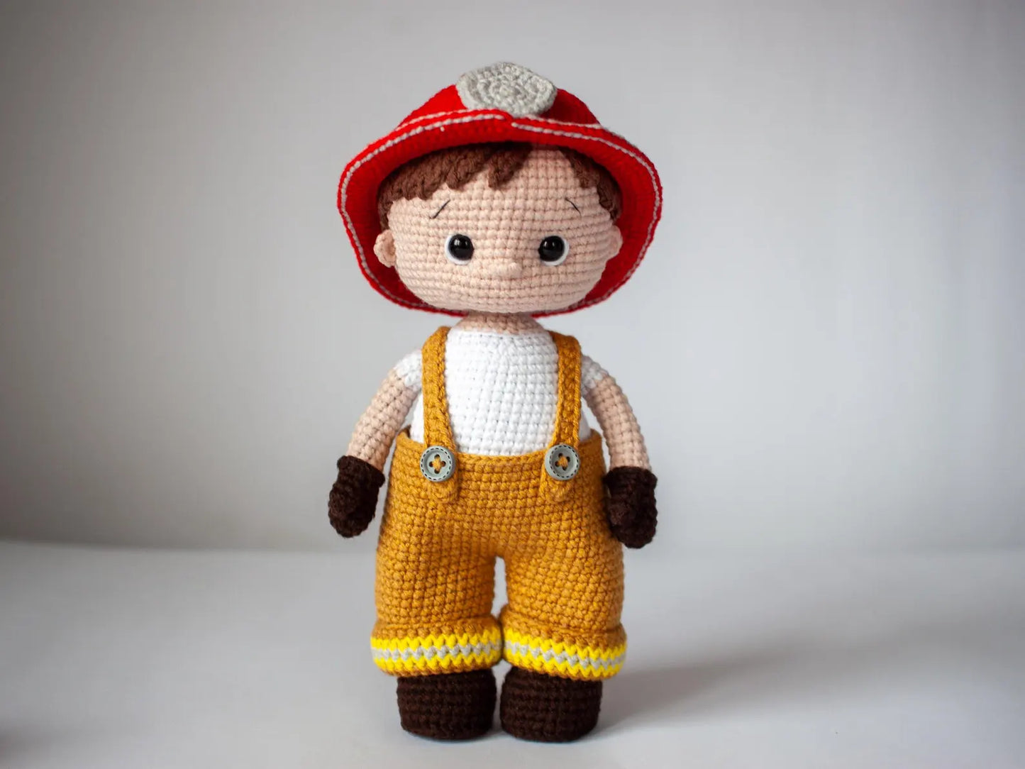 Fire Fighter Crochet Pattern