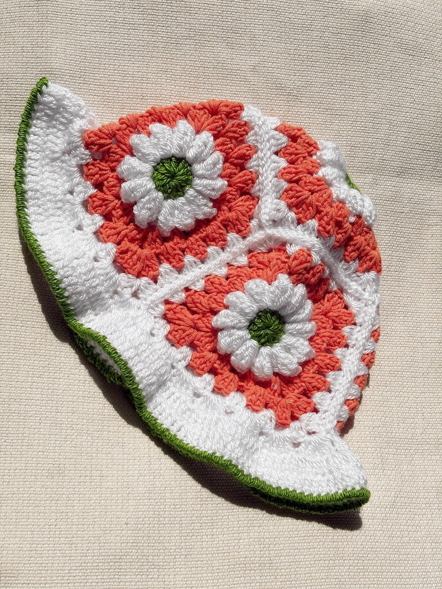 Ruffled Bucket Hat Crochet Pattern