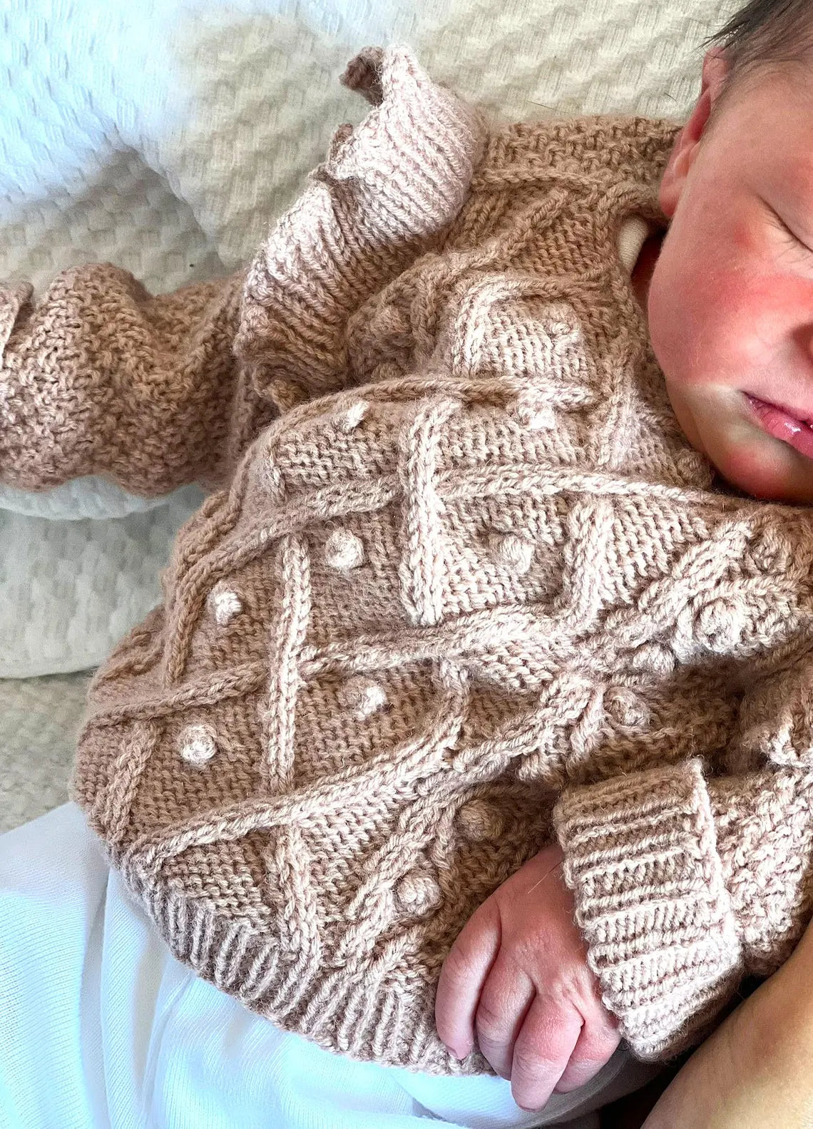 Lily Baby Girl Sweater Knitting Pattern