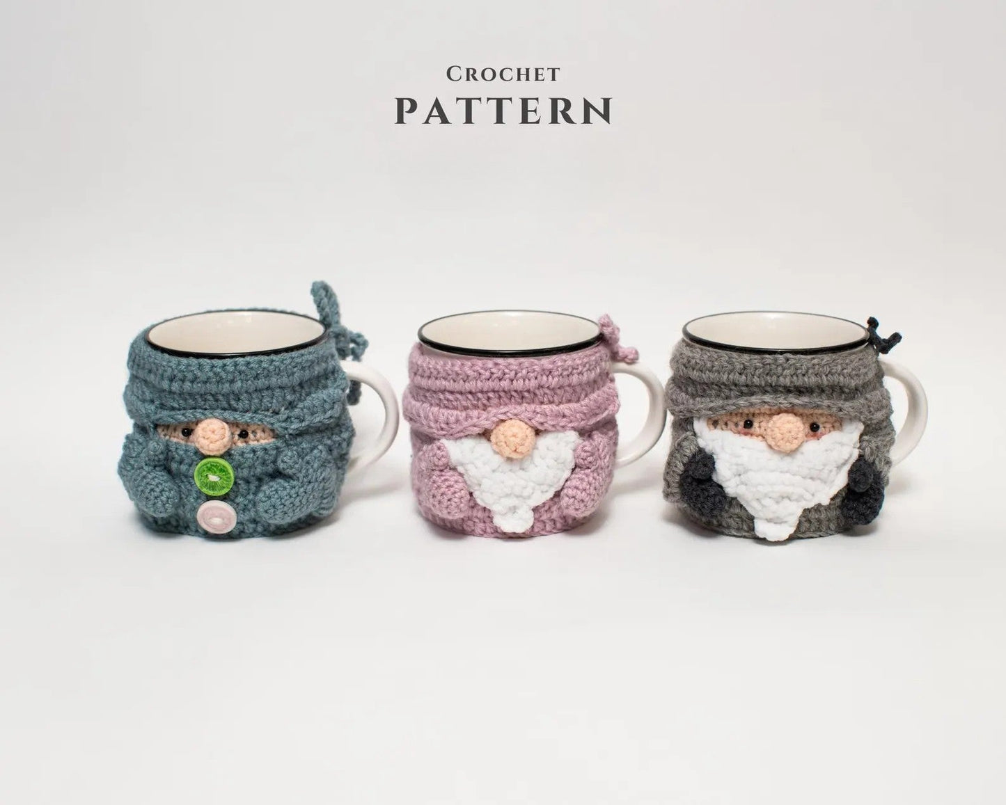 Cozy Gnome Mug Crochet Pattern