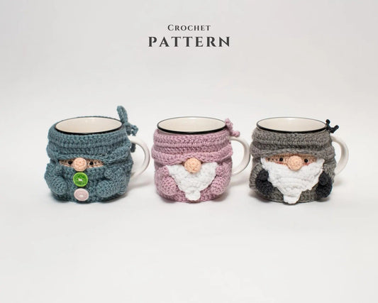 Cozy Gnome Mug Crochet Pattern