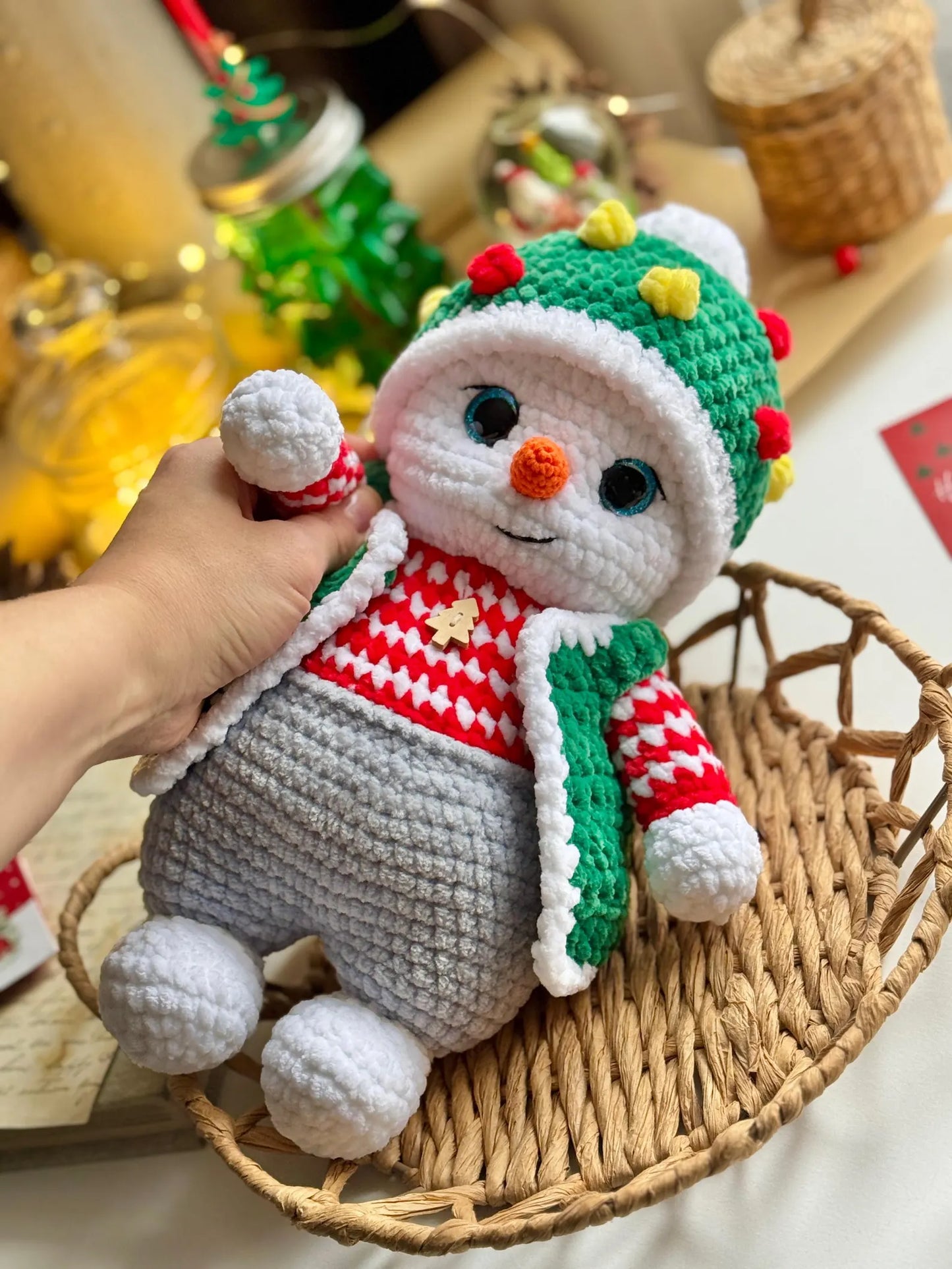 Snowman Crochet Pattern