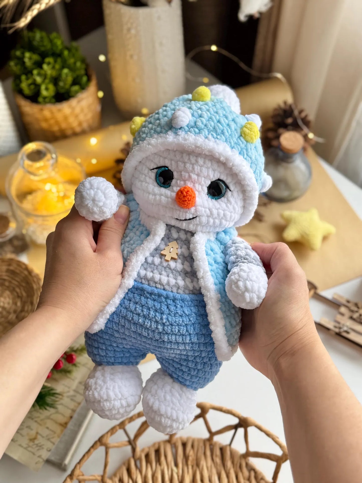 Snowman Crochet Pattern