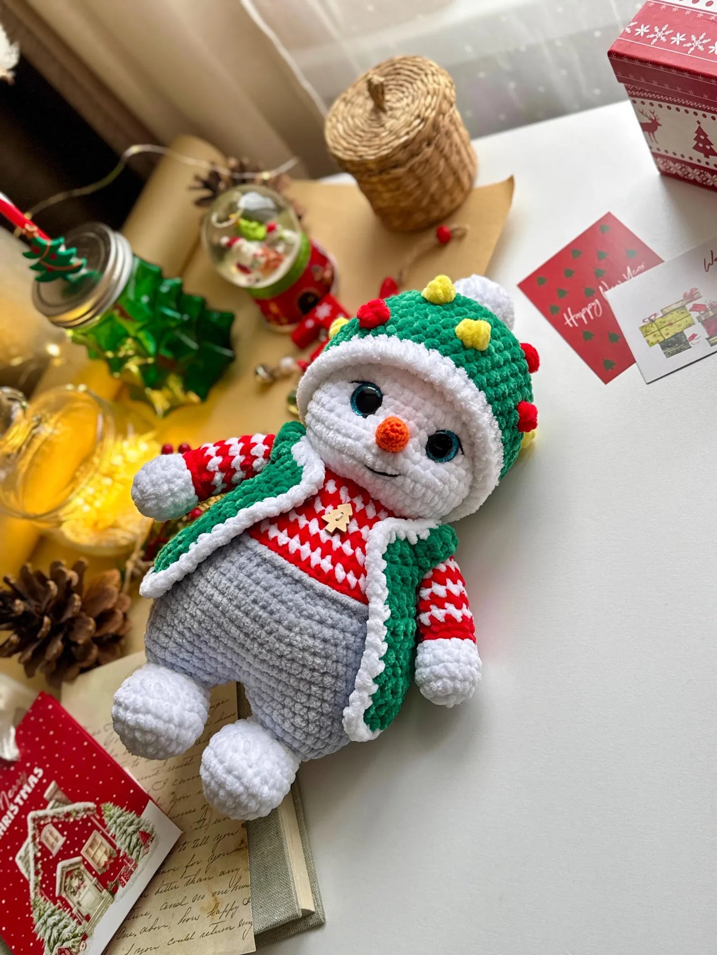 Snowman Crochet Pattern