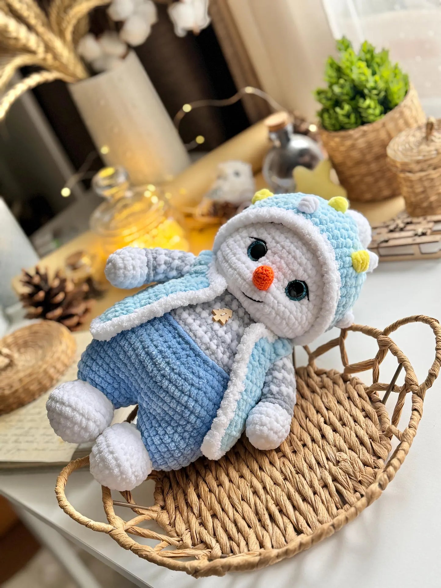 Snowman Crochet Pattern