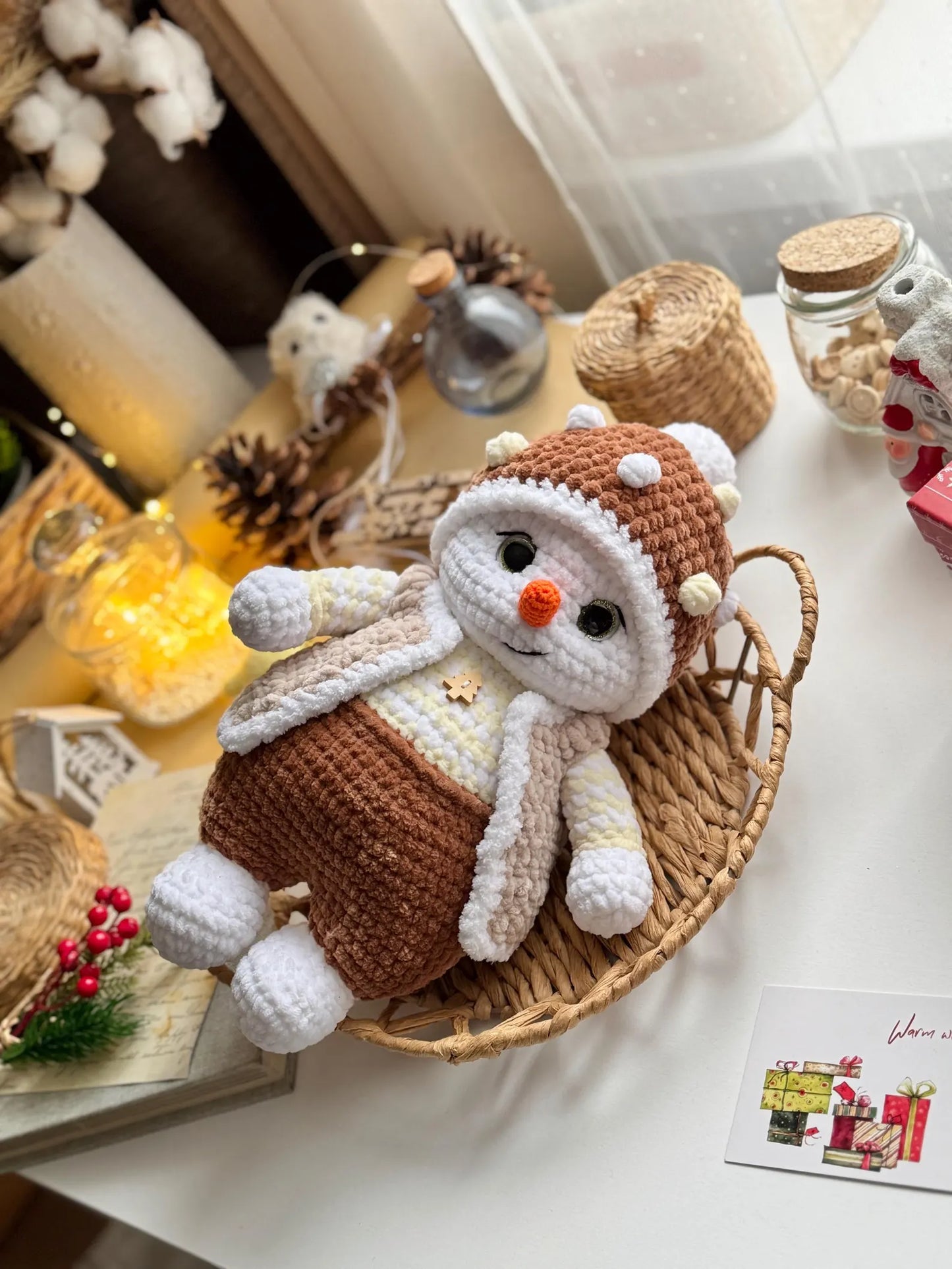 Snowman Crochet Pattern