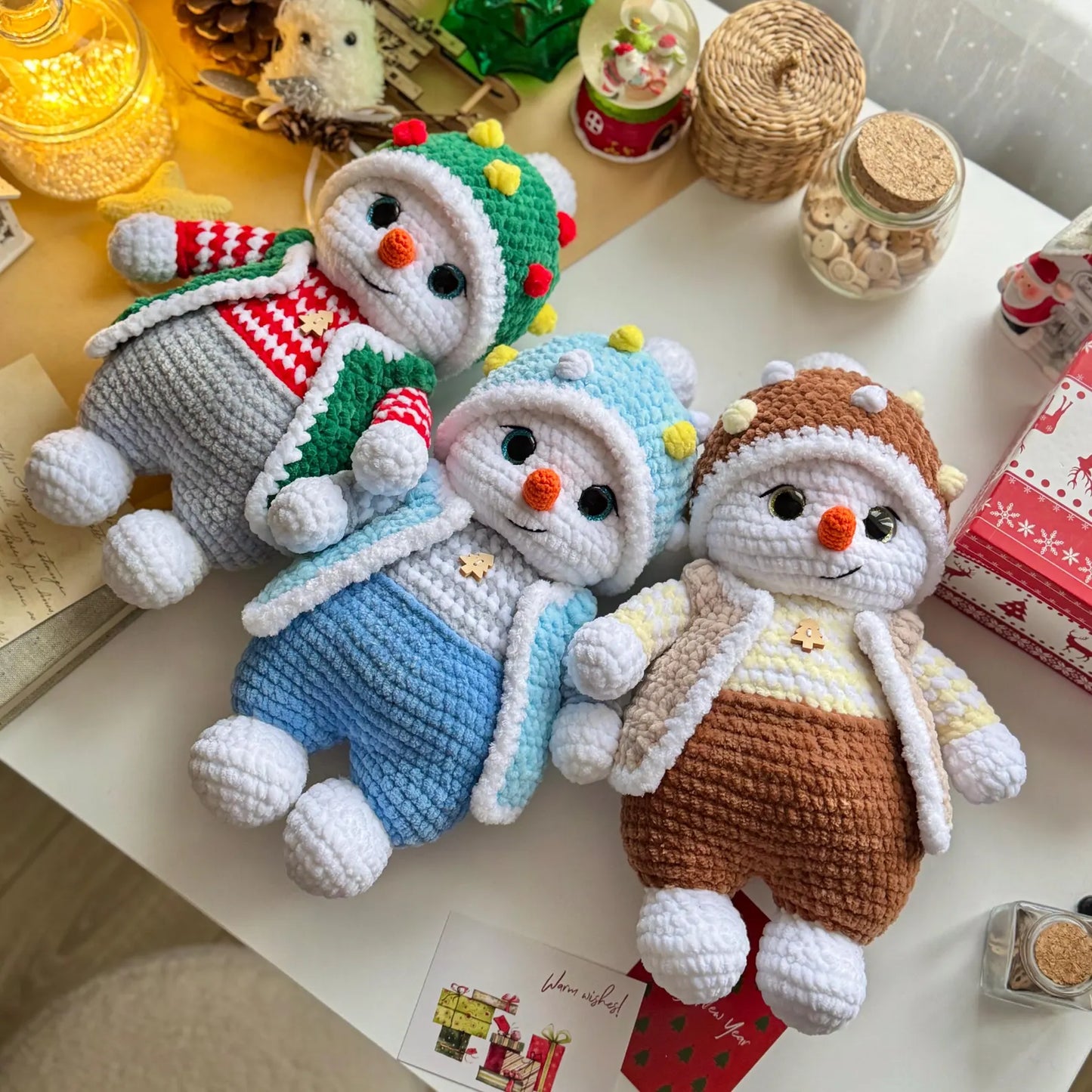 Snowman Crochet Pattern