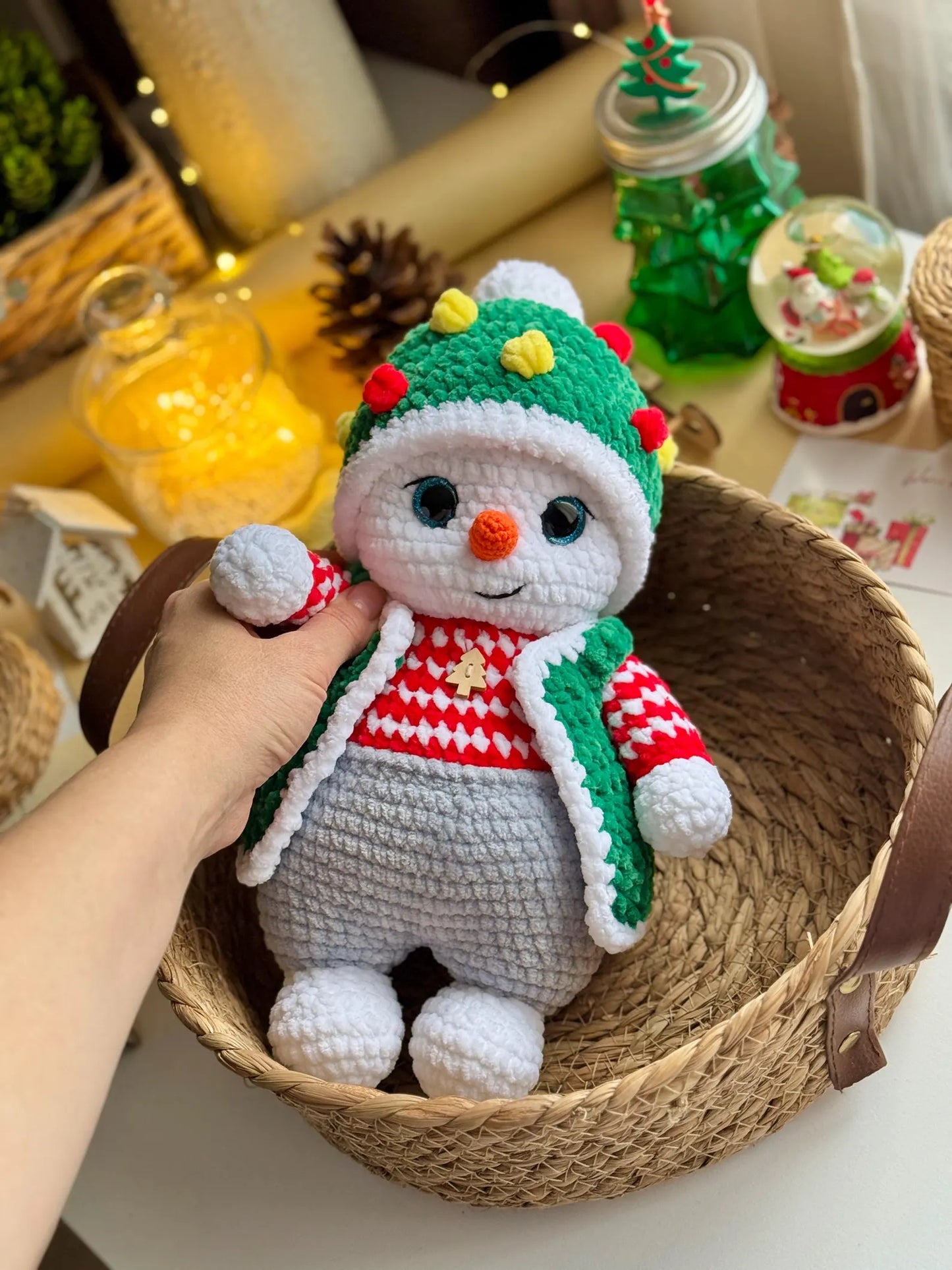 Snowman Crochet Pattern
