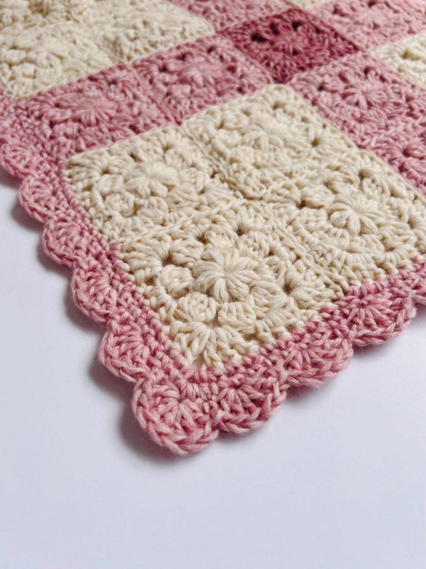 Heirloom Bloom Baby Blanket Crochet Pattern
