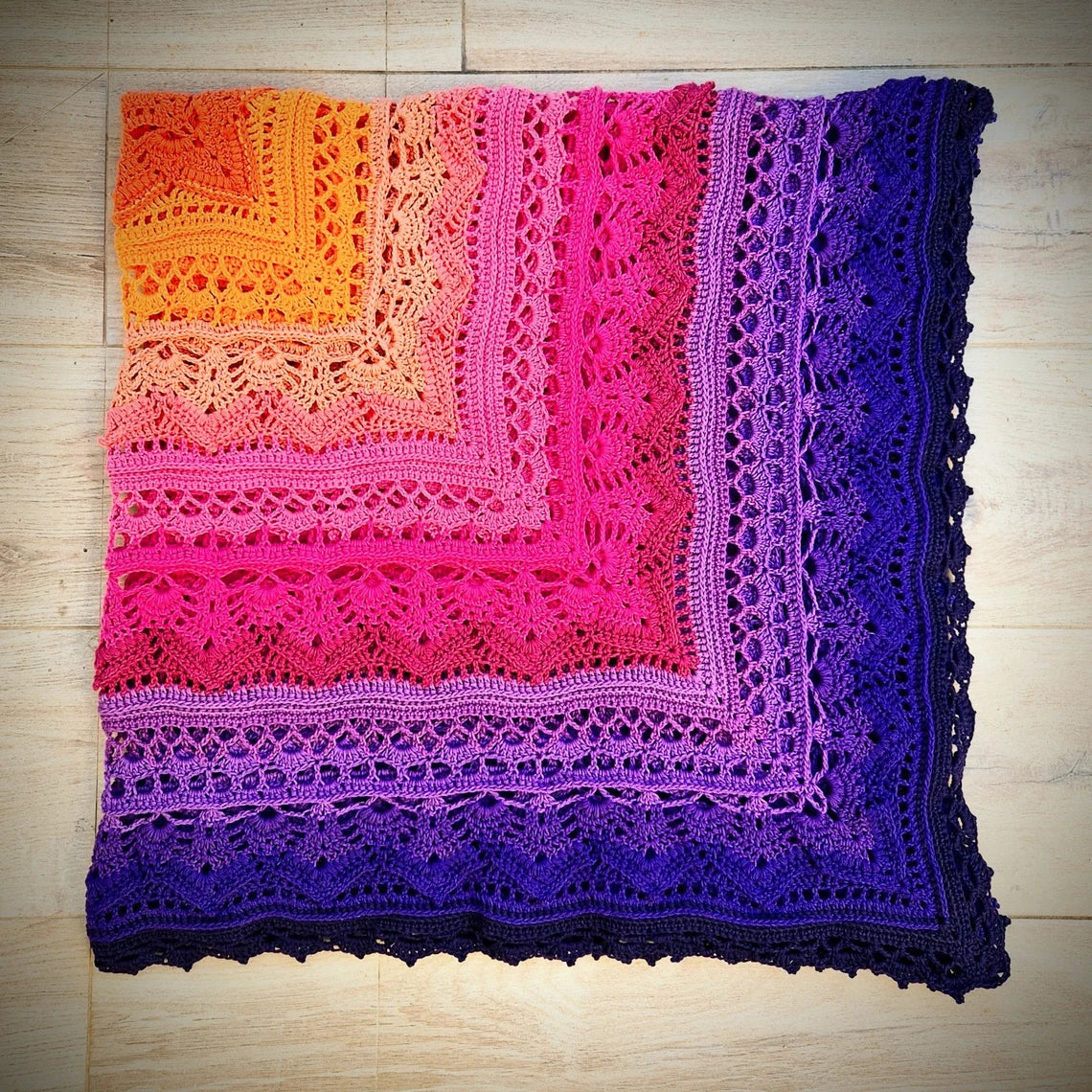 JasmineTea Blanket Crochet Pattern