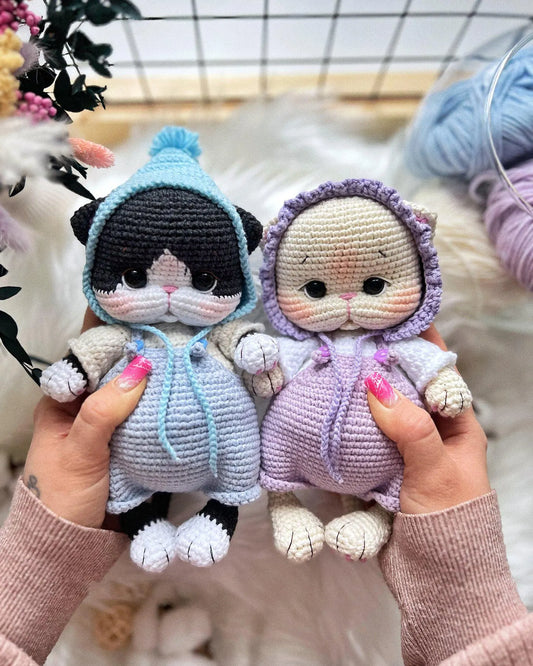 Adorable Kittens Crochet Pattern