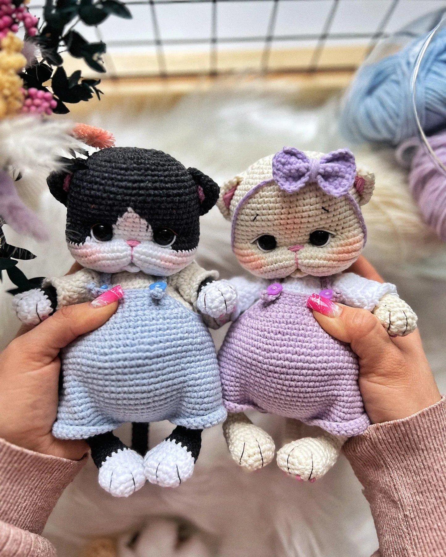 Adorable Kittens Crochet Pattern
