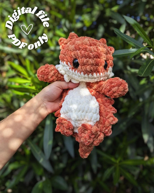 Pogon The Bearded Dragon Crochet Pattern