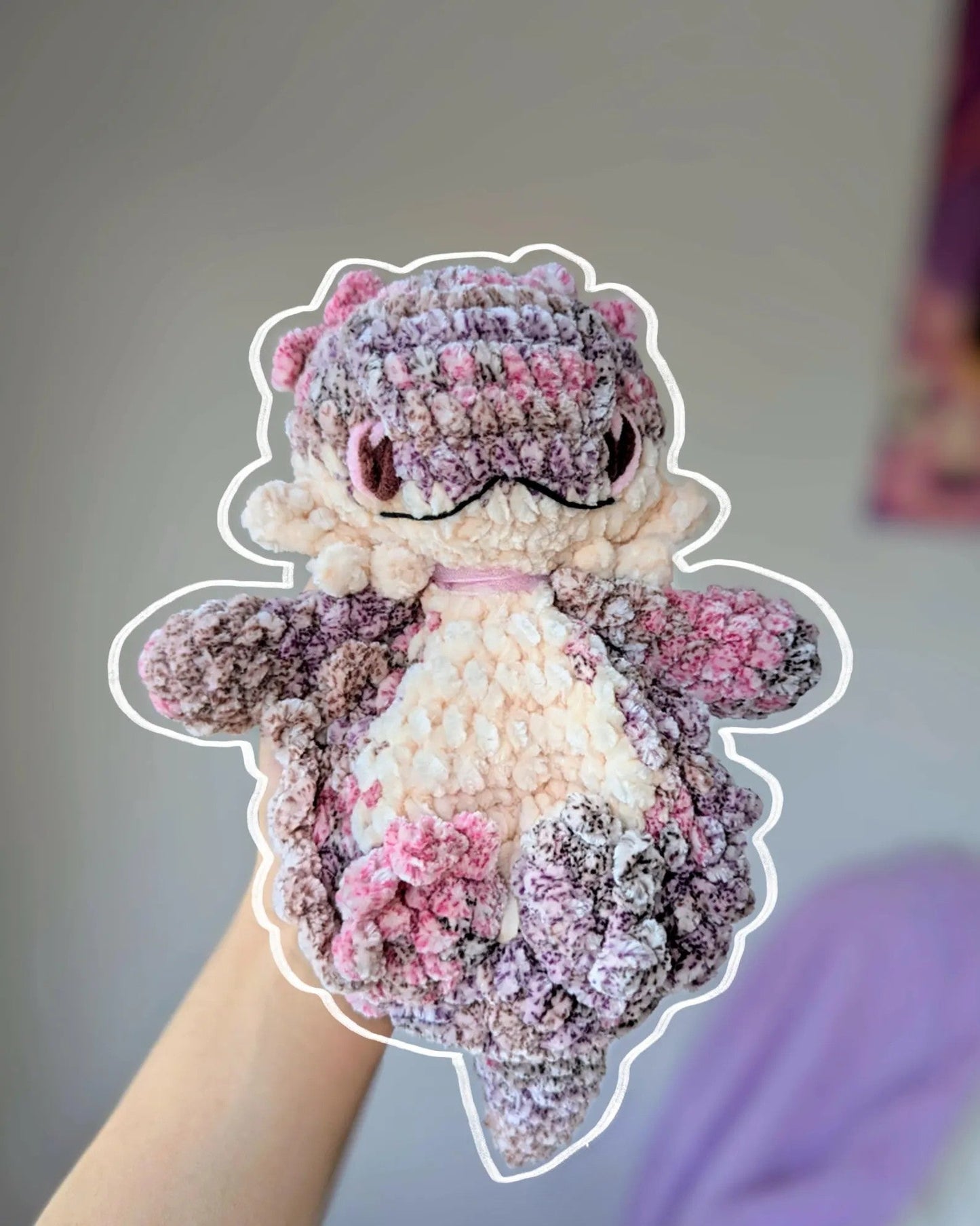 Pogon The Bearded Dragon Crochet Pattern