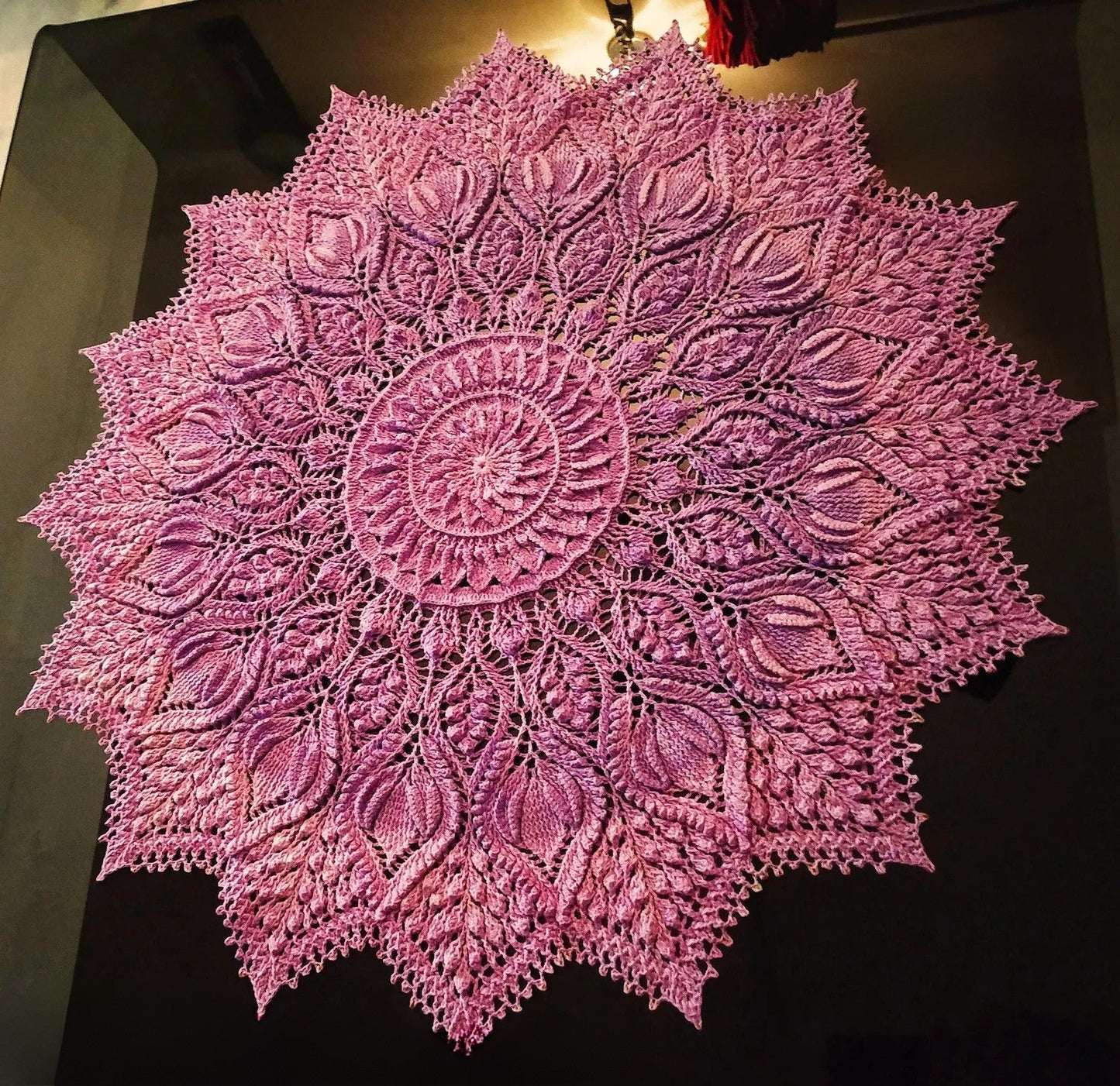 Textured Doily Crochet Pattern