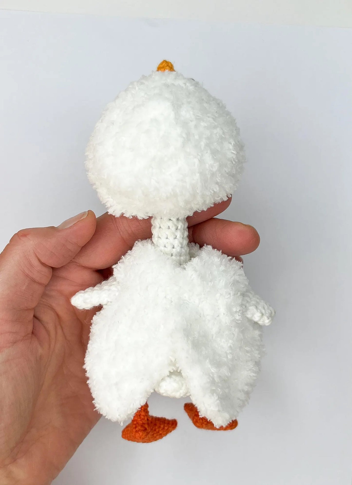 Stuffed Goose With Cute Outfit Crochet Pattern