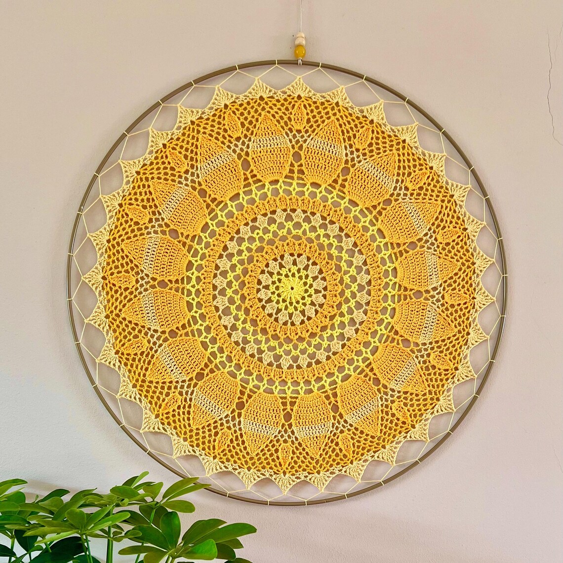 Sunshine Mandala Crochet Pattern