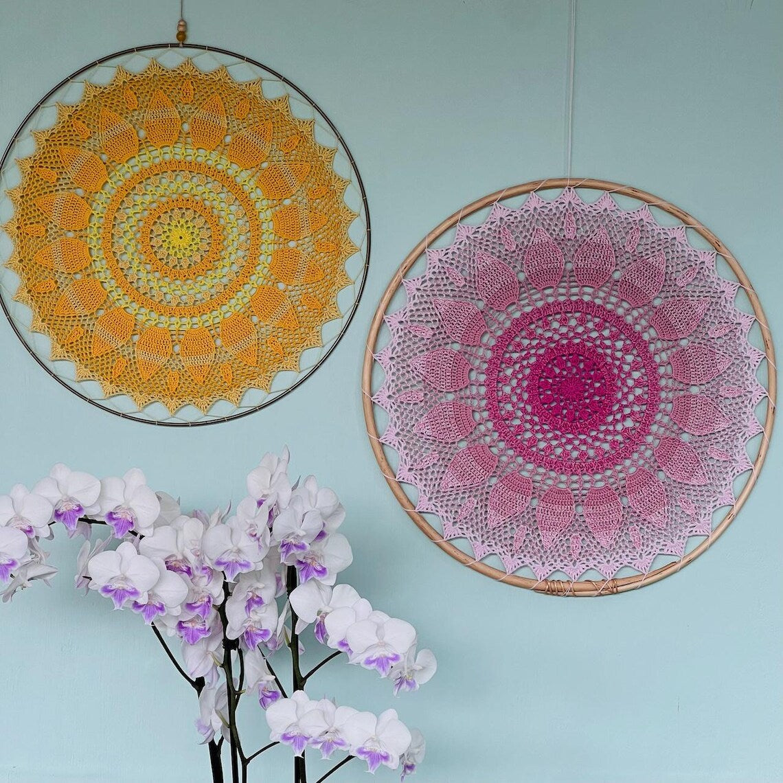 Sunshine Mandala Crochet Pattern